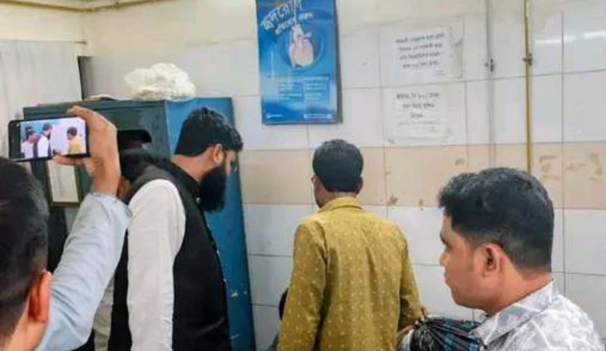 হঠাৎ পরিদর্শনে গিয়ে দেখলেন অব্যবস্থাপনায় ক্ষুব্ধ...এমপি